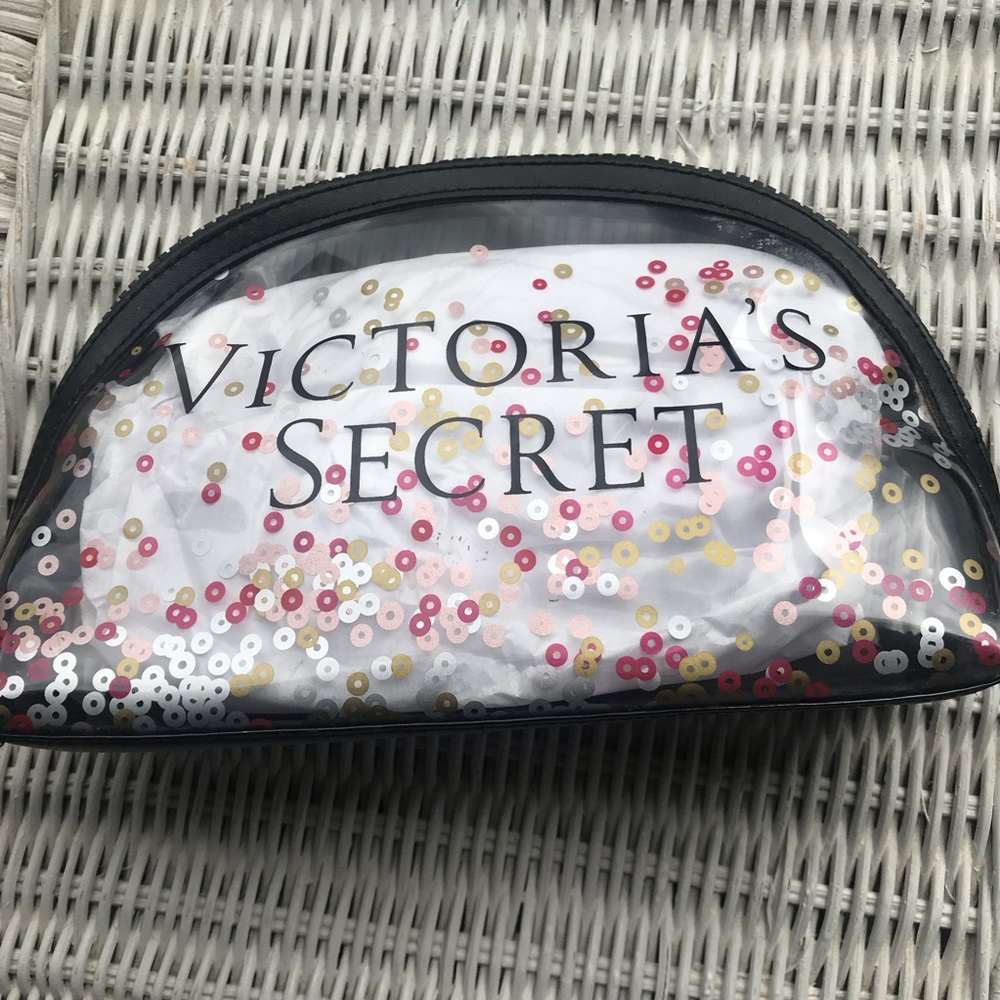 Victoria’s Secret clear makeup bag